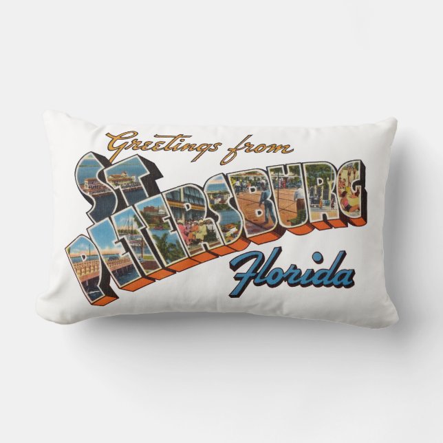 St Petersburg FL Lumbar Cushion (Front)