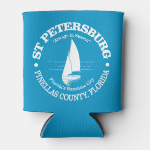 St Petersburg Fl (sea turtle) Can Cooler