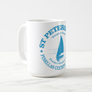 St Petersburg Fl (sea turtle) Coffee Mug