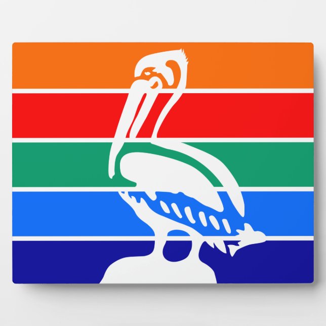 St. Petersburg Flag Plaque (Front)