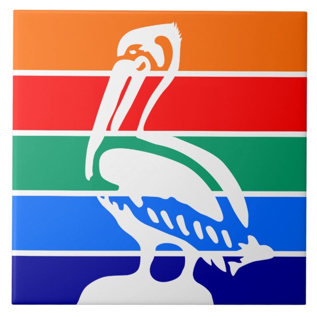 St. Petersburg Flag Tile (Front)