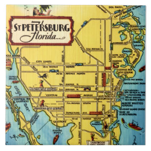 St Petersburg Florida Ceramic Tile