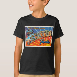 St Petersburg Florida FL Vintage Travel Souvenir T-Shirt