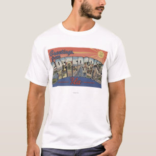 St. Petersburg, Florida - Large Letter Scenes 3 T-Shirt