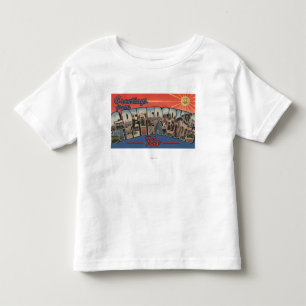 St. Petersburg, Florida - Large Letter Scenes 4 Toddler T-Shirt