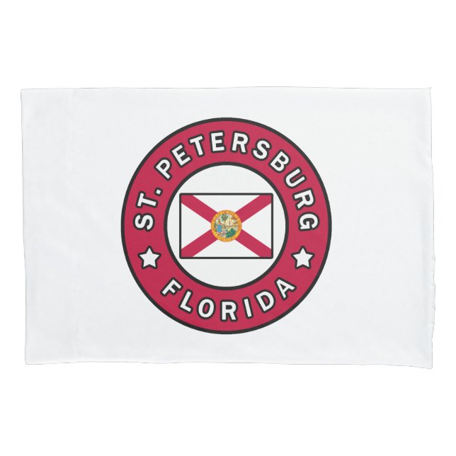 St. Petersburg Florida Pillowcase (Front)