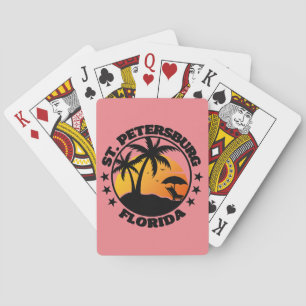 St. Petersburg,Florida Playing Cards