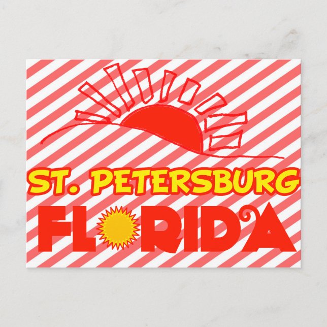 St. Petersburg, Florida Postcard (Front)