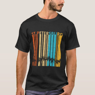 St Petersburg Florida Retro Vintage Home Mens Wome T-Shirt