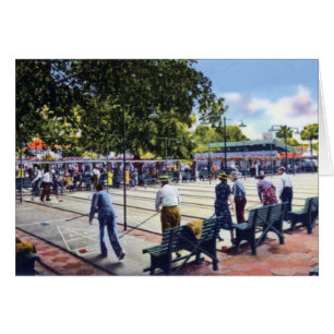 St. Petersburg Florida Shuffleboard Courts