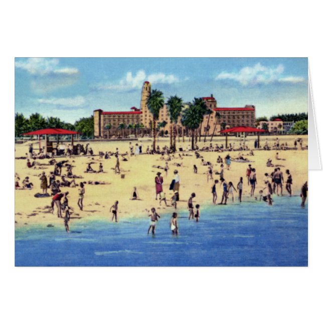 St. Petersburg Florida Vinoy Park Hotel Beach (Front Horizontal)