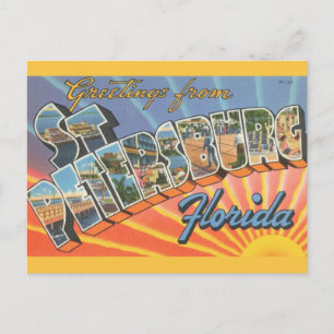 St Petersburg Greeting Postcard