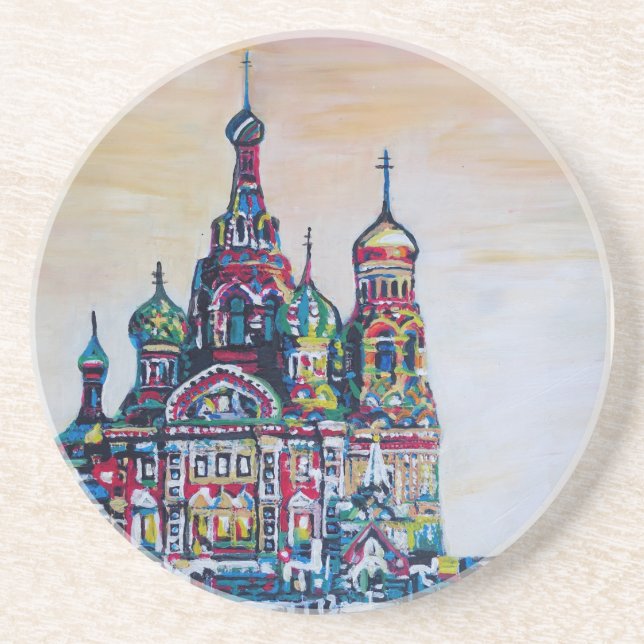 St Petersburg I Coaster (Front)