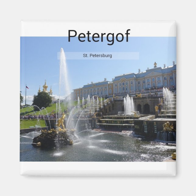 St. Petersburg, Petergof Magnet (Front)