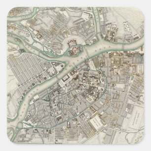 St Petersburg Square Sticker