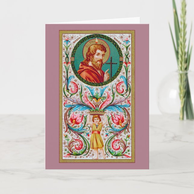St. Philip the Apostle (JMAS 10) Greeting  Card (Front)