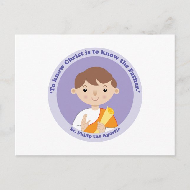 St. Philip the Apostle Postcard (Front)