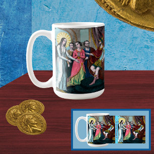 St. Philomena is Tried before Emperor Diocletian Coffee Mug