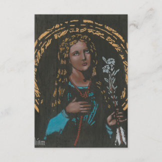 St. Philomena Prayer Card