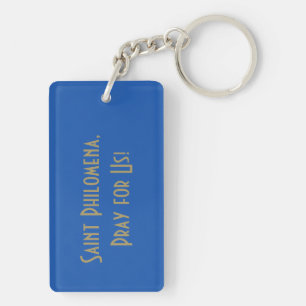 St. Philomena with Anchor (SNV 051) Key Ring