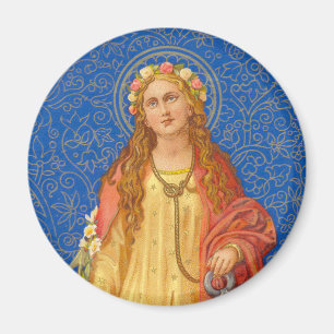 St. Philomena with Anchor (SNV 051) Magnet