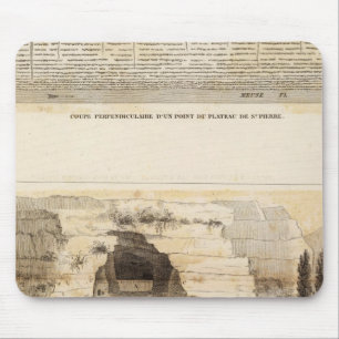 St Pierre Plateau Mouse Pad