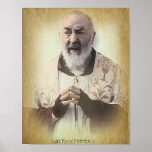 ST PIO OF PIETRELCINA POSTER (Front)