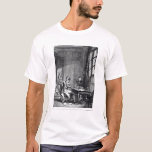 St. Preux Receiving the Portrait of Julie, T-Shirt