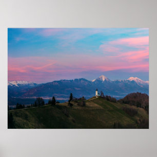 St Primus Jamnik Slovenia Poster