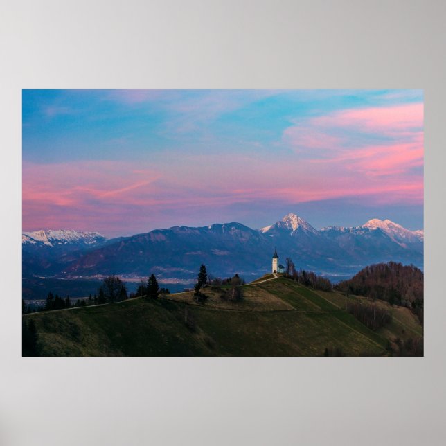 St Primus Jamnik Slovenia Poster (Front)