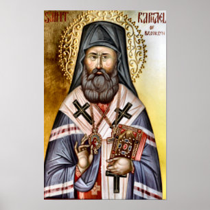 St. Raphael of Brooklyn Orthodox Christian Print