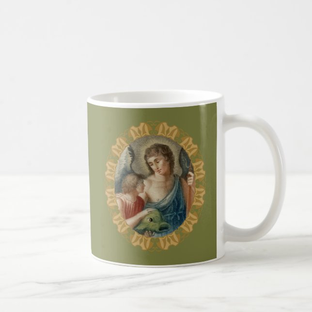 St. Raphael the Archangel (M 012) Coffee Mug (Right)