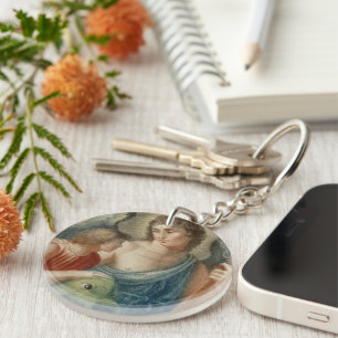 St. Raphael the Archangel (M 012) Key Ring