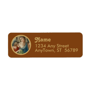 St. Raphael the Archangel (M 012) Return Address Label