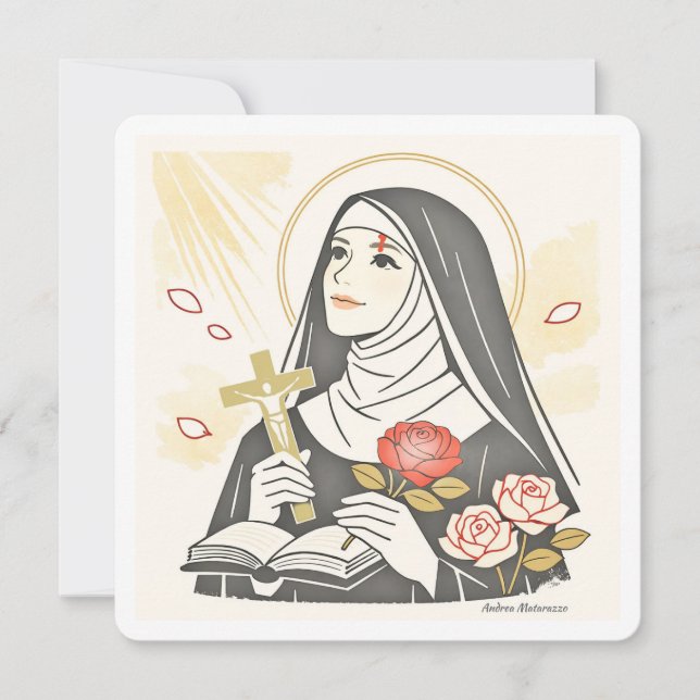 St. Rita of Cascia Holiday Card (Front)