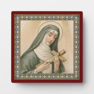 St. Rita of Cascia (M 015) Plaque
