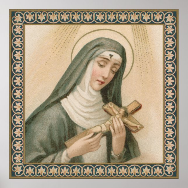 St. Rita of Cascia (M 015) Poster (Front)