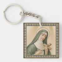 St. Rita of Cascia (M 015) Square Acrylic
