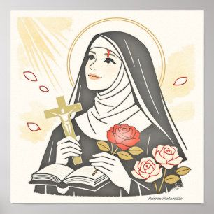St. Rita of Cascia Poster