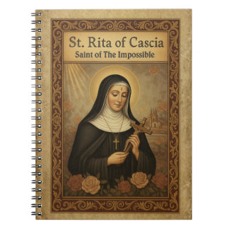 St Rita of Cascia Saint of the Impossible Catholic Notebook
