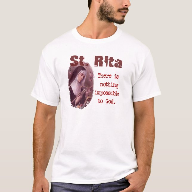 St. Rita T-Shirt (Front)