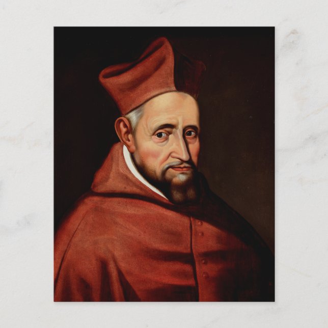 St. Robert Bellarmine Roman Library Art (Front)