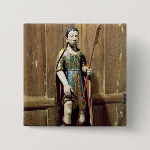St. Rocco 15 Cm Square Badge
