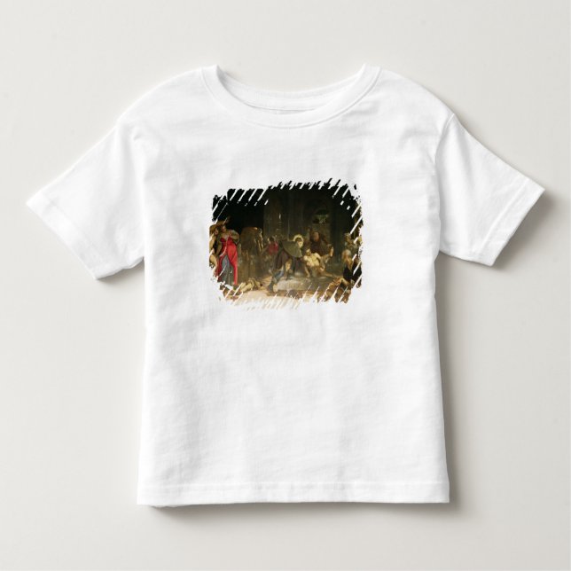 St. Roch Curing the Plague Toddler T-Shirt (Front)