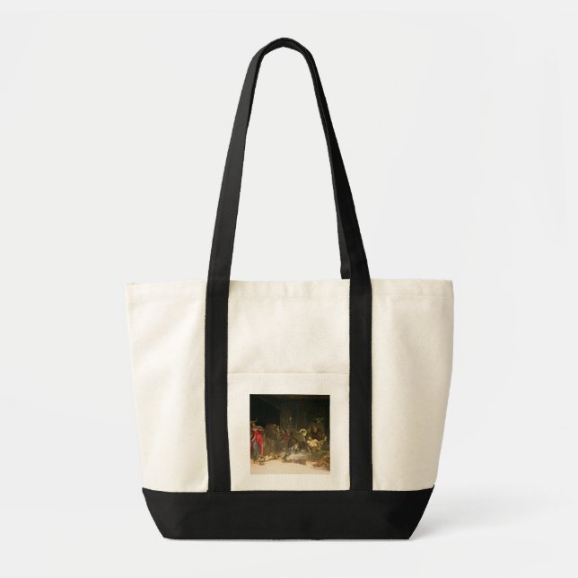 St. Roch Curing the Plague Tote Bag (Front)
