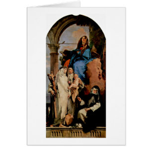 St.Rosa Keeps Child By Giovanni Battista Tiepolo