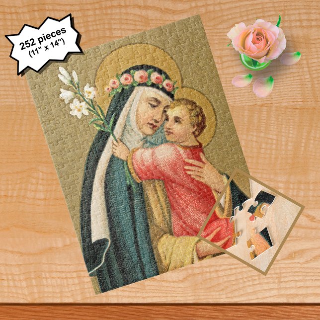 St. Rose of Lima and the Christ Child (M 023) Jigsaw Puzzle (Creator Uploaded)