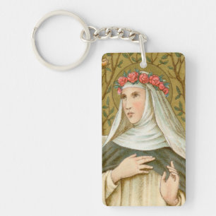 St. Rose of Lima (BK 020) Key Ring