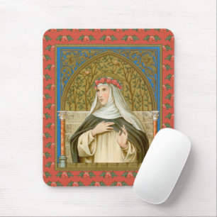 St. Rose of Lima (BK 020) Mouse Pad