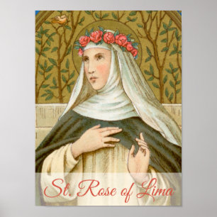 St. Rose of Lima (BK 020) Poster